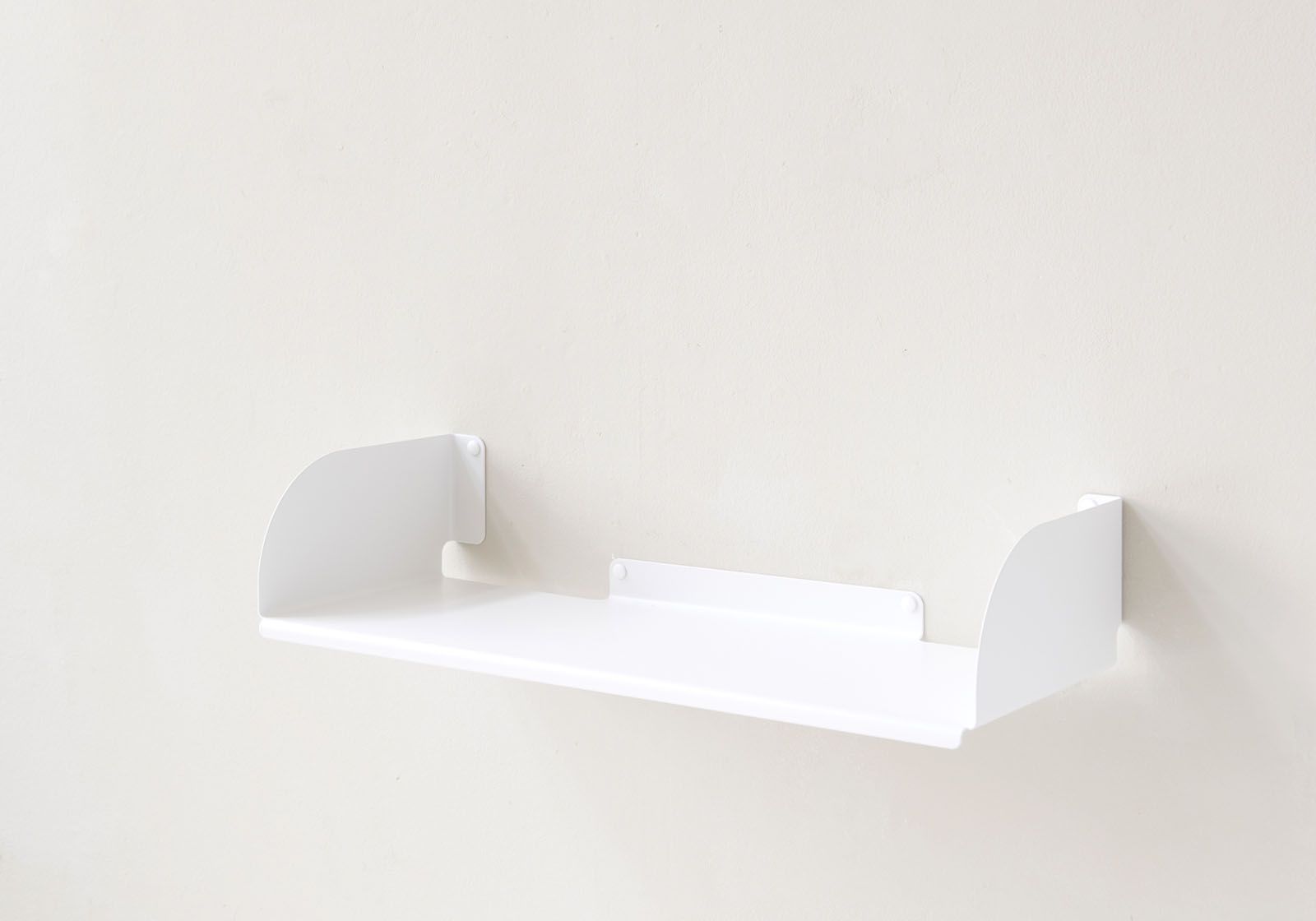 Bücherregale 60 x 25 cm  - weißer Stahl Bücherregal - 2