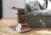 Yellow Couch table - Paperbacks Side table - 5