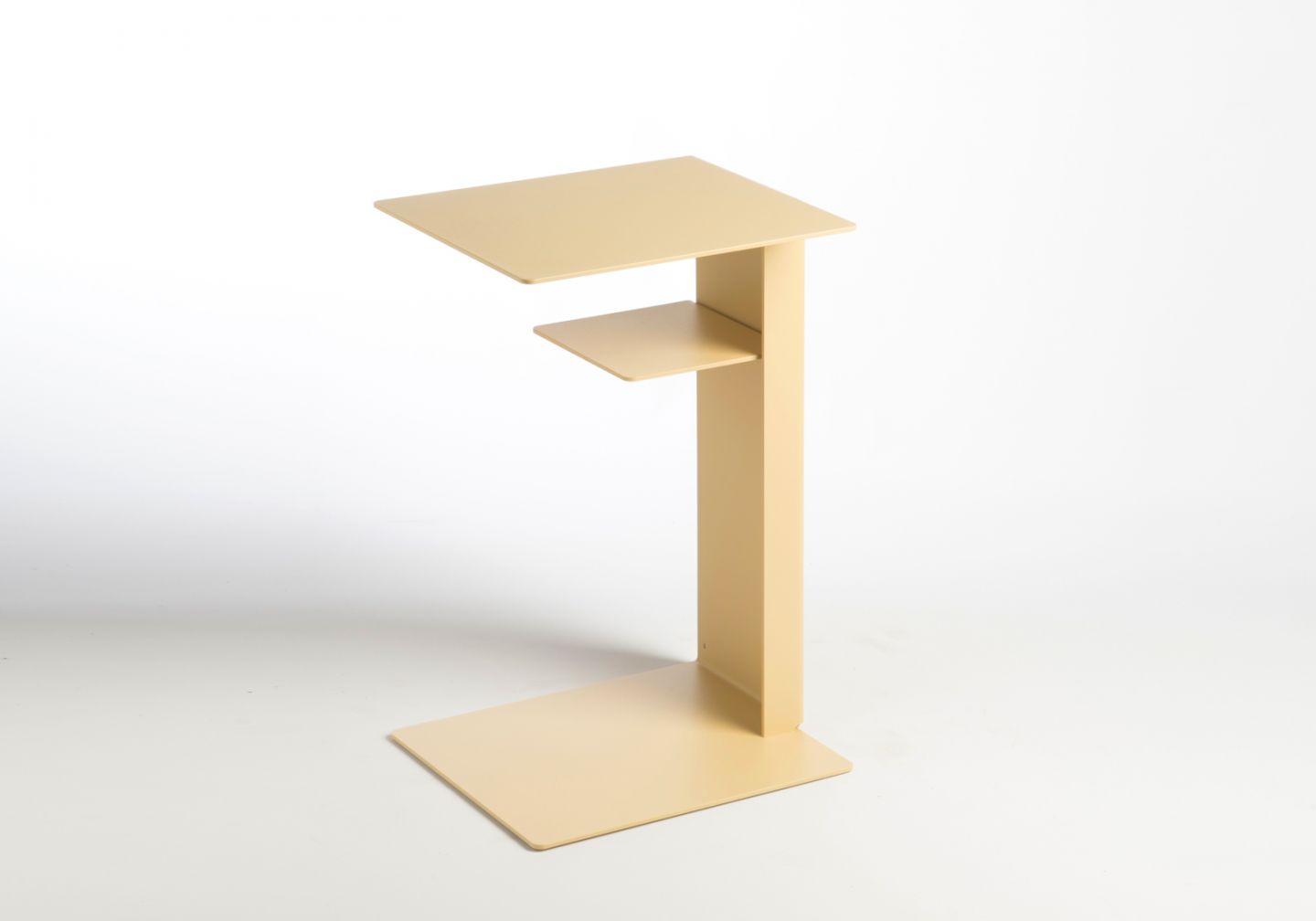 Tavolino Da Divano Relaxdays - Con Ripiano Extra, Vetro Temprato, Grigio, 45x100x60 Cm