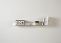 Floating shelves TEEline 17,71 inches long - Set of 2 Design Wall Shelves - 7