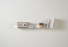 HOOBRO Bijzettafel, opvouwbaar, bankuiteinde, tafelbladen, set van 2, nachtkastjes, industriële stijl, woonkamer, wit EWW25BZ01N1