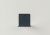 Bookshelf -  Small invisible bookshelf 4,7 x 4,7 inches - Grey Bookshelves - 6