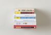 Boekenplank - Kleine onzichtbare boekenplank 12 x 12 cm - Roestkleur Wandelement voor Boeken - 5