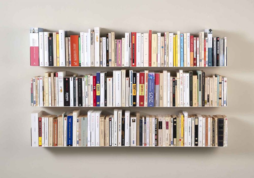 Bücherregale - Satz von 6 - 60 cm - Stahl Bücherregal - 1