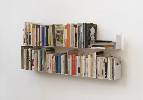 Bücherregale - Satz von 4 - 45 cm - Stahl Bücherregal - 1