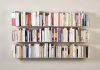 Wall bookshelves Gray U 23,62 inches long - Set of 6 Grey shelves - 3