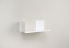 Bookholder - 30 x 15 cm  - White - Left Small shelf - 4