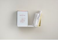 Bookholder - 30 x 15 cm - White - Right Small shelf - 1