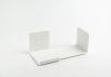 Étagère Livres - Support pour livre - 30 x 15 cm - Blanc - Droite Petite étagère - 7