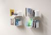 Étagère pour livre 30 x 15 cm - Lot de 4 Étagère livre - 3
