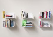 Wall Bookshelves 11,8 x 5.9 in - Set of 6 Bookshelves - 1