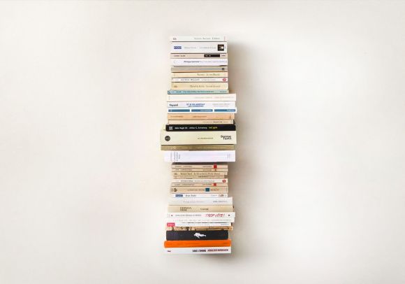 Étagère pour livres - Blanc - Verticale - 60 cm