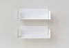Mensola porta CD - USCD - Set di 2 - 45 cm - Acciaio Mensola porta CD - 2