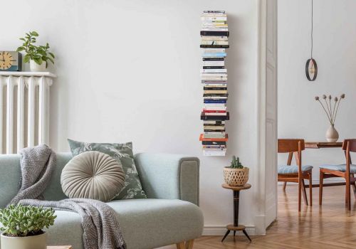 Vertical floating shelf 60 cm - Set of 2 Floating shelves - 4