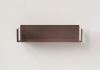 Floating shelves rust color - 23.62 inches - Set of 2 Rust color shelves - 4