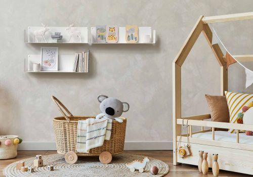 Étagère murale 45 x 15 cm - Lot de 2 Tablette murale - 2