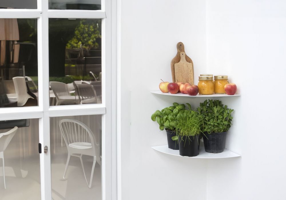 Estantes para cocina TEEgolo 36cm - Juego de 2 Estantes de la cocina - 2 Estantes para cocina TEEgolo 36cm - Juego de 2 Estantes de la cocina - 2