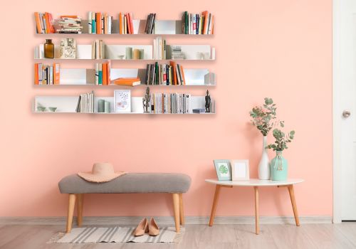 Bookcase - Wall bookshelves 60 cm - Set of 12 - White Bookshelves - 1
