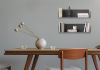 Wall bookshelves - 23.6 x 5.9 in - Gray - Set of 2 Bookshelves - 5