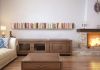 Wall bookshelves 17,7 x 5,9 in - White - Set of 4 Bookshelves - 6