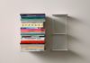 Étagère verticale pour livres 45 cm - Bibliothèque murale design Étagère livre - 6