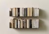 Bücherregale 60 x 15 cm - Industrie-Schwarz - Satz von 2 - Stahl Bücherregal - 5