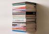 Étagère verticale pour livres 45 cm - Bibliothèque murale design Étagère livre - 2