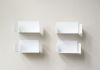 Wall Bookshelves 30 x 15 cm - Set of 4 Bookshelves - 2