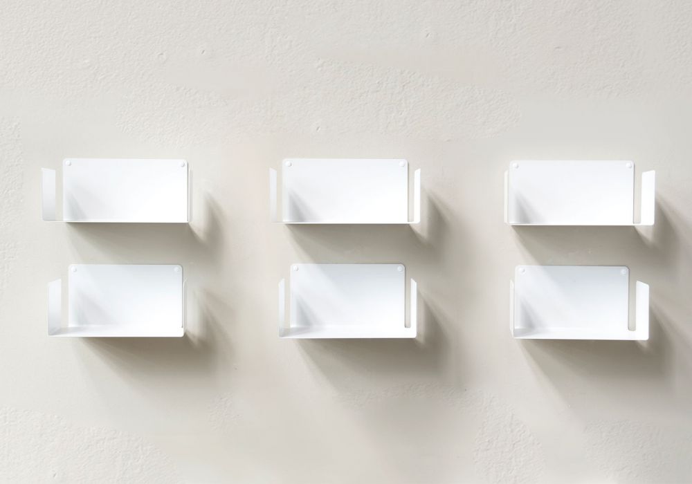 Wandplank voor Boeken 30 x 15 cm - Set van 6 Boekenplank - 2