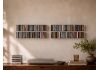 CD Wall Shelf 60  x 15 cm - Set of 2 CD Shelving - 4