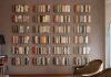 Mensola per libri - Libreria 45 x 15 cm - Set di 18 - Grigia in metallo Mensole grigie - 3