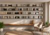 Étagère livre - Bibliothèque Murale 60 x 15 cm - Gris - Lot de 24 Étagère grise - 3