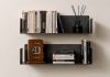Estantes para libros de acero 60 x 15 cm - Negro industrial - Juego de 2 Estanterías de pared de colores - 1