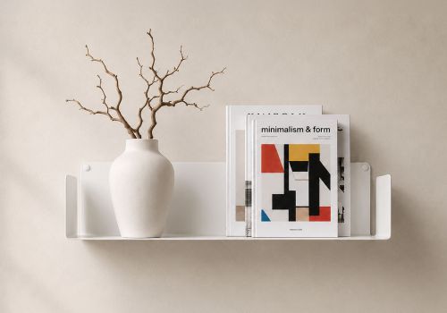 White wall shelf - 23.62...