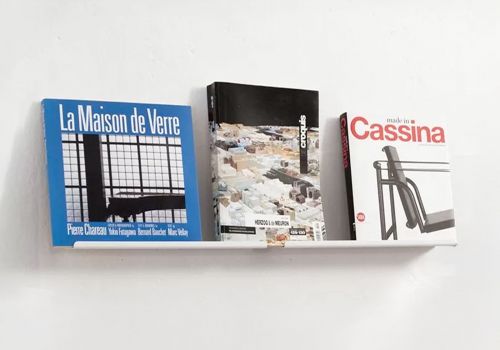 Regale für Bilderrahmen - Set aus 2 - Stahl Bücherregal - 3