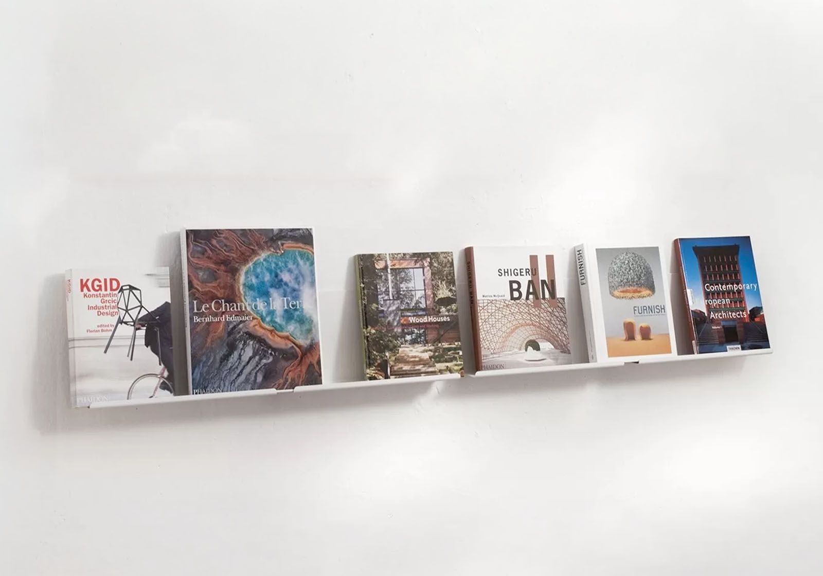 Regale für Bilderrahmen - Set aus 4 Bücherregal - 1