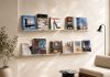Regale für Bilderrahmen - Set aus 4 Bücherregal - 3