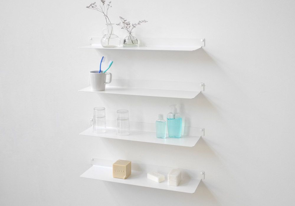 TEEline 6015 Bathroom shelves  - Set of 4