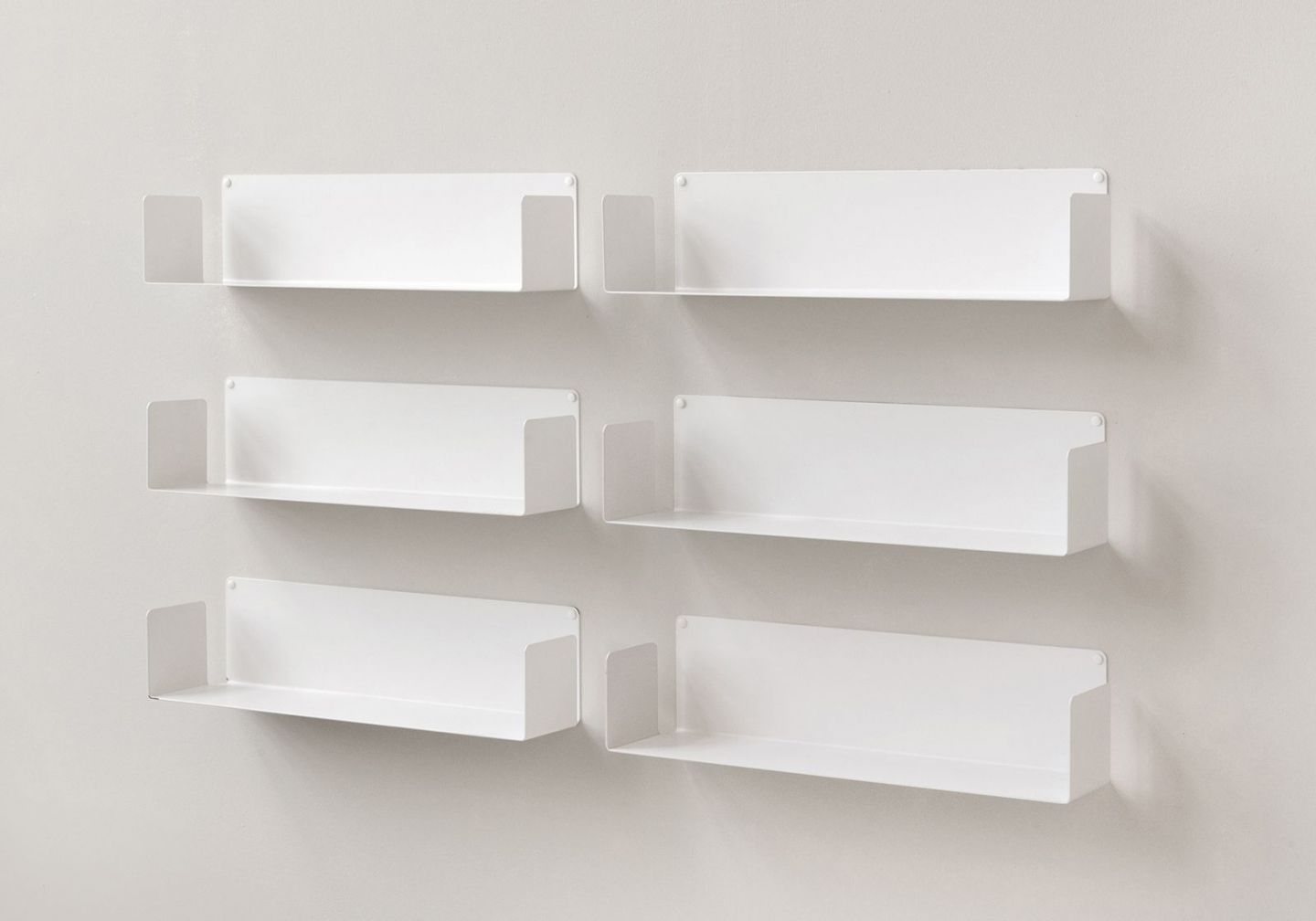 Buy CD Wall Shelf 60 x 15 cm Set of 6
