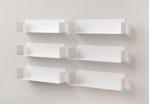 Modulares Regalsystem "U" - Satz von 6 - 60 cm - Stahl