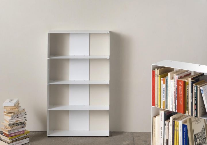 Libreria SucceBuy in Metallo, Rustica a 6 Livelli, Ideale per Soggiorno, Camera da Letto e Ufficio