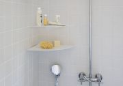 Mensole per bagno TEEgolo 36 cm - Set di 2 - Acciaio