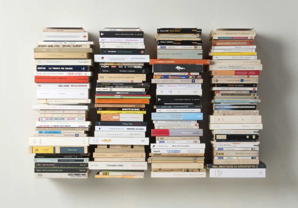 Bookshelf - Vertical bookcase - Set of 4 Bookshelf - Vertical bookcase - Set of 4