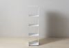 Cube shelf - Steel column storage - 4 shelves