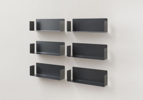 Mensola modulare "US" - 45 cm - Set di 6 - Acciaio