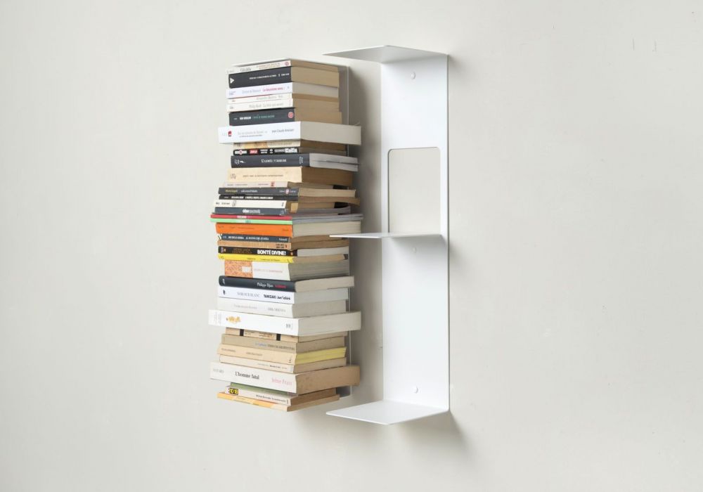 Étagère pour livres - Bibliothèque verticale 60 cm - Lot de 2 Étagère pour livres - Bibliothèque verticale 60 cm - Lot de 2
