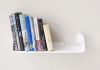 Étagère pour livres - 60 x 25 cm - Acier Blanc Étagère livre - 3
