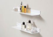 Étagère salle de bain 45 x 10 cm - Lot de 2 Étagère salle de bain - 1