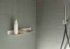 Estantes de pared el baño 45 x 10 cm - Juego de 2 Estantes del baño - 12