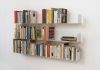 Bookcase - Wall shelves 45 cm - Set of 12 - White Floating shelves - 6